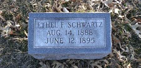 SCHWARTZ, ETHEL F. - Wapello County, Iowa | ETHEL F. SCHWARTZ 