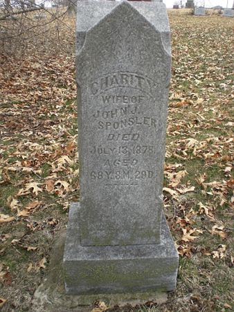 SPONSLER, CHARITY - Wapello County, Iowa | CHARITY SPONSLER 