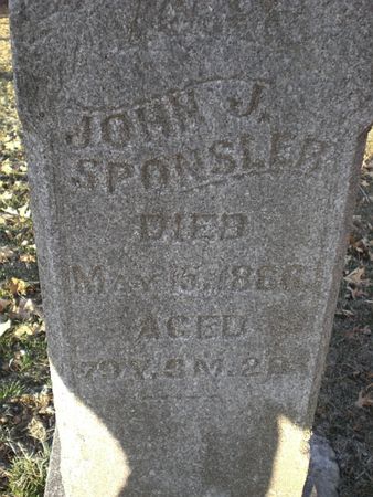 SPONSLER, JOHN J. - Wapello County, Iowa | JOHN J. SPONSLER 