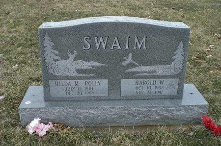 SWAIM, HAROLD W. - Wapello County, Iowa | HAROLD W. SWAIM 