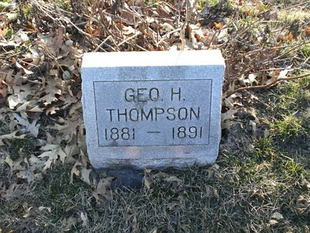 THOMPSON, GEORGE HENRY - Wapello County, Iowa | GEORGE HENRY THOMPSON 