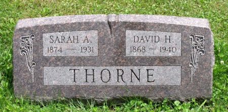 THORNE, DAVID H. - Wapello County, Iowa | DAVID H. THORNE 