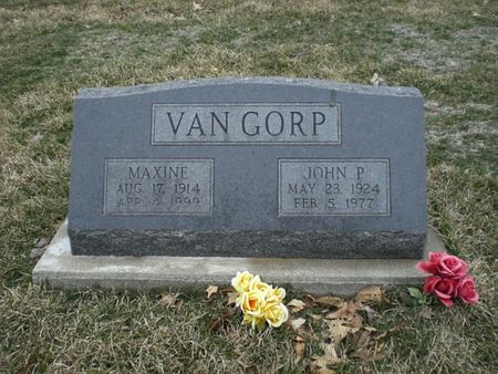 VAN GORP, MAXINE - Wapello County, Iowa | MAXINE VAN GORP 