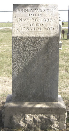 WEST, JOHN W. - Wapello County, Iowa | JOHN W. WEST 