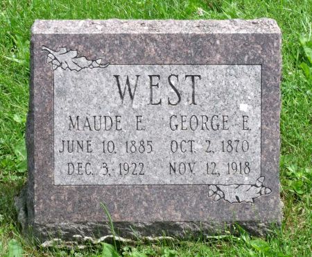 WEST, MAUDE E. - Wapello County, Iowa | MAUDE E. WEST 