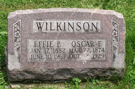 WILKINSON, OSCAR F. - Wapello County, Iowa | OSCAR F. WILKINSON 