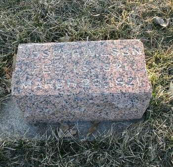 WILSON, JOSEPH OLIVER - Wapello County, Iowa | JOSEPH OLIVER WILSON 