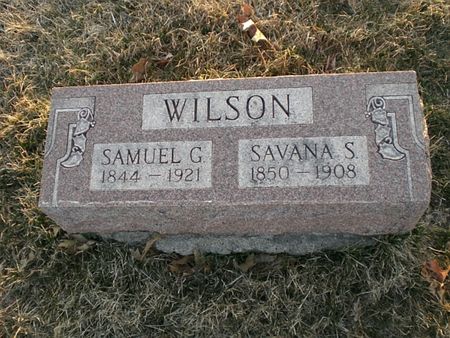 WILSON, SAVANA S. - Wapello County, Iowa | SAVANA S. WILSON 