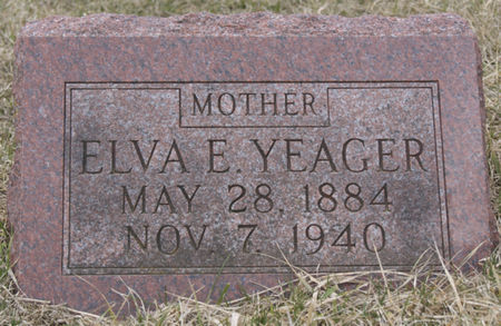 YEAGER, ELVA E. - Wapello County, Iowa | ELVA E. YEAGER 