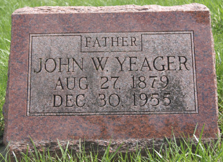 YEAGER, JOHN W. - Wapello County, Iowa | JOHN W. YEAGER 