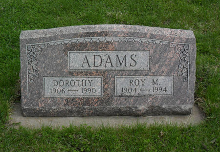 ADAMS, ROY M. - Warren County, Iowa | ROY M. ADAMS 