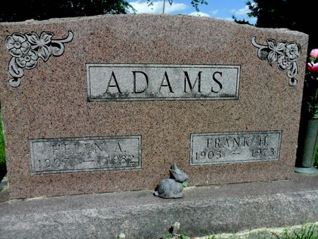 ADAMS, FRANK H. - Warren County, Iowa | FRANK H. ADAMS 