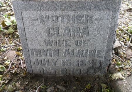 ALKIRE, CLARA - Warren County, Iowa | CLARA ALKIRE 