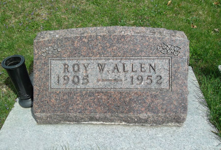 ALLEN, ROY  W. - Warren County, Iowa | ROY  W. ALLEN 