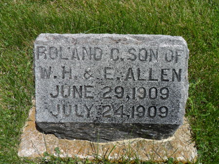 ALLEN, ROLAND C. - Warren County, Iowa | ROLAND C. ALLEN 