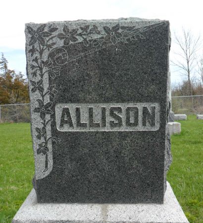 ALLISON, FAMILY STONE - Warren County, Iowa | FAMILY STONE ALLISON 