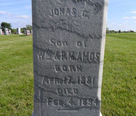 AMOS, JONAS G. - Warren County, Iowa | JONAS G. AMOS 