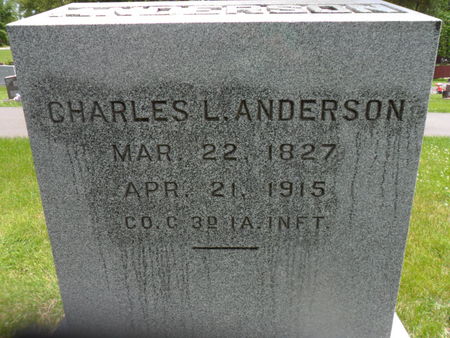 ANDERSON, CHARLES L. - Warren County, Iowa | CHARLES L. ANDERSON 