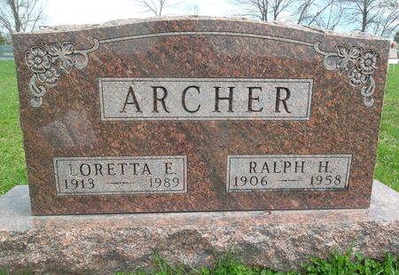 ARCHER, RALPH H. - Warren County, Iowa | RALPH H. ARCHER 