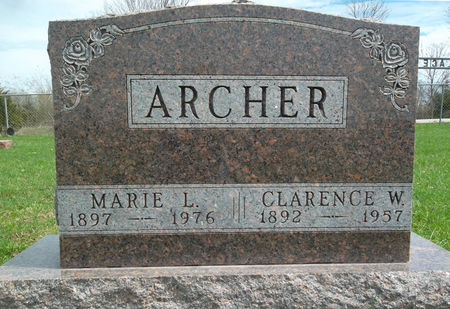 ARCHER, CLARENCE W. - Warren County, Iowa | CLARENCE W. ARCHER 