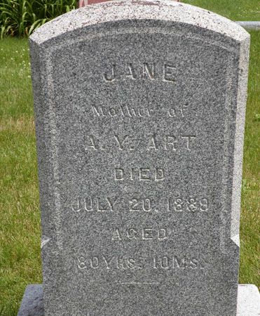 ART, JANE - Warren County, Iowa | JANE ART 