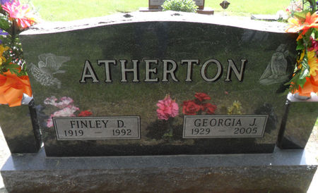 ATHERTON, GEORGIA J. - Warren County, Iowa | GEORGIA J. ATHERTON 