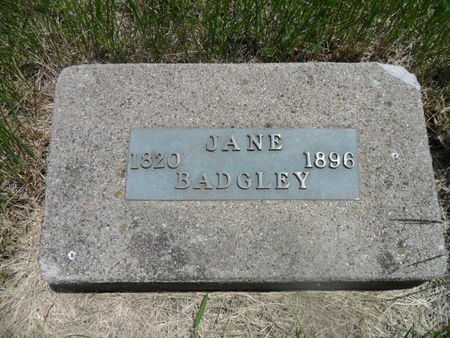 BADGLEY, JANE - Warren County, Iowa | JANE BADGLEY 