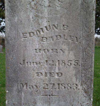 BADLEY, EDMUN B. - Warren County, Iowa | EDMUN B. BADLEY 