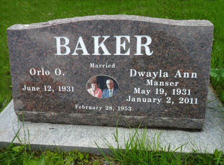 MANSER BAKER, DWAYLA ANN - Warren County, Iowa | DWAYLA ANN MANSER BAKER 