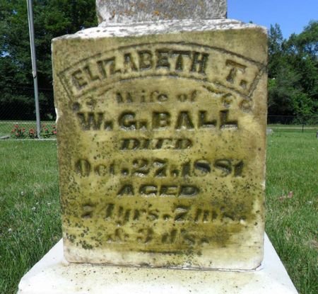 BALL, ELIZABETH T. - Warren County, Iowa | ELIZABETH T. BALL 