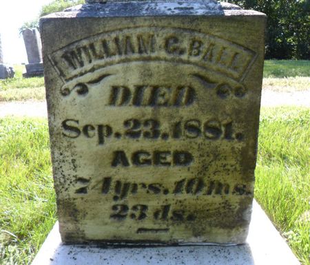 BALL, WILLIAM G. - Warren County, Iowa | WILLIAM G. BALL 