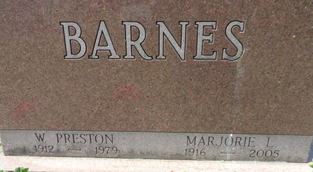 BARNES, W. PRESTON - Warren County, Iowa | W. PRESTON BARNES 