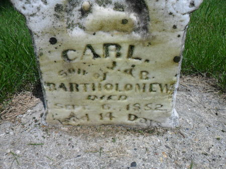 BARTHOLOMEW, CARL - Warren County, Iowa | CARL BARTHOLOMEW 
