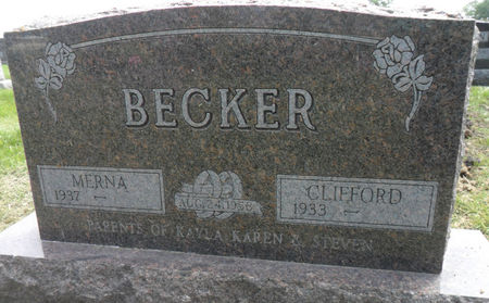 BECKER, CLIFFORD D. - Warren County, Iowa | CLIFFORD D. BECKER 