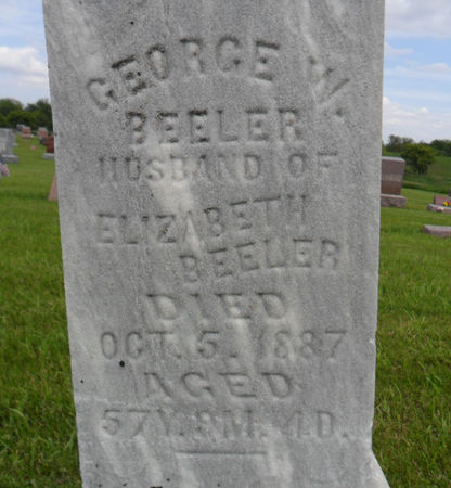 BEELER, GEORGE W. - Warren County, Iowa | GEORGE W. BEELER 