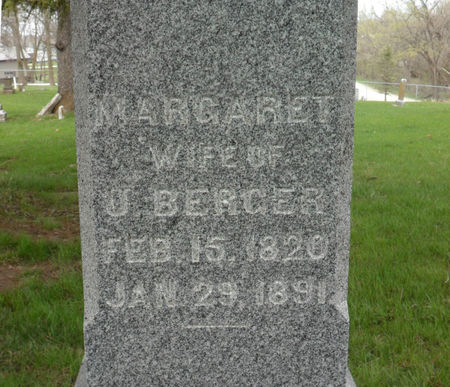BERGER, MARGARET - Warren County, Iowa | MARGARET BERGER 