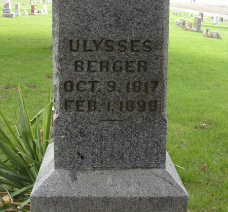 BERGER, ULYSSES - Warren County, Iowa | ULYSSES BERGER 