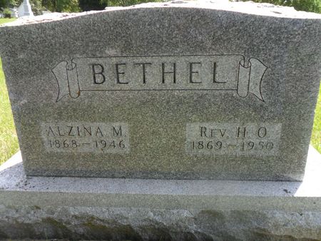 BETHEL, ALZINA M. - Warren County, Iowa | ALZINA M. BETHEL 