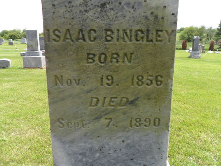 BINGLEY, ISAAC - Warren County, Iowa | ISAAC BINGLEY 