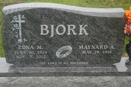 BJORK, EDNA  MAE - Warren County, Iowa | EDNA  MAE BJORK 