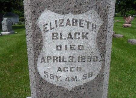 BLACK, ELIZABETH - Warren County, Iowa | ELIZABETH BLACK 