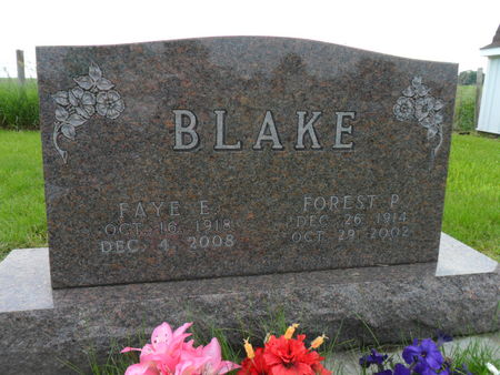 BLAKE, FAYE E. - Warren County, Iowa | FAYE E. BLAKE 