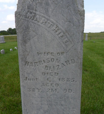 BLIZARD, MARTHIE E. - Warren County, Iowa | MARTHIE E. BLIZARD 