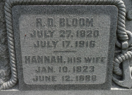 BLOOM, REUBEN D. - Warren County, Iowa | REUBEN D. BLOOM 