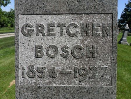 BOSCH, GRETCHEN - Warren County, Iowa | GRETCHEN BOSCH 