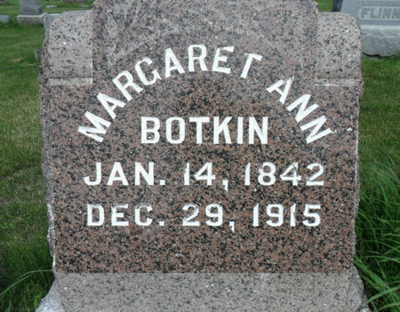 BOTKIN, MARGARET ANN - Warren County, Iowa | MARGARET ANN BOTKIN 