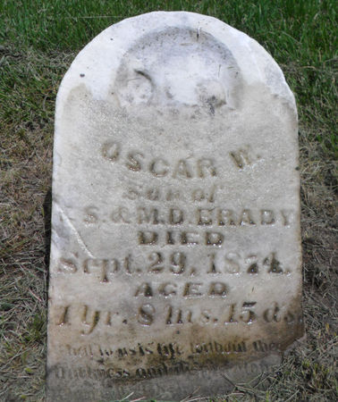 BRADY, OSCAR W. - Warren County, Iowa | OSCAR W. BRADY 