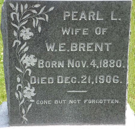 BRENT, PEARL L. - Warren County, Iowa | PEARL L. BRENT 