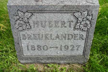 BREUKLANDER, HUBERT - Warren County, Iowa | HUBERT BREUKLANDER 
