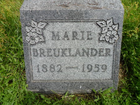 BREUKLANDER, MARIE - Warren County, Iowa | MARIE BREUKLANDER 